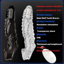 Load image into Gallery viewer, 2025 HOT Deal 💥Reusable Sleeve Extension Vibrator – Makes You Longer, Harder & Unstoppable 😍