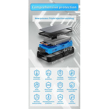 Load image into Gallery viewer, 20000mAh Solar Power Bank with Foldable Panels, Wireless Charging & LED Flashlight
