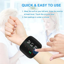 Load image into Gallery viewer, USB-C Rechargeable Wrist Blood Pressure Monitor