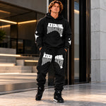 Men’s Premium Graphic Hoodie & Jogger Tracksuit Set