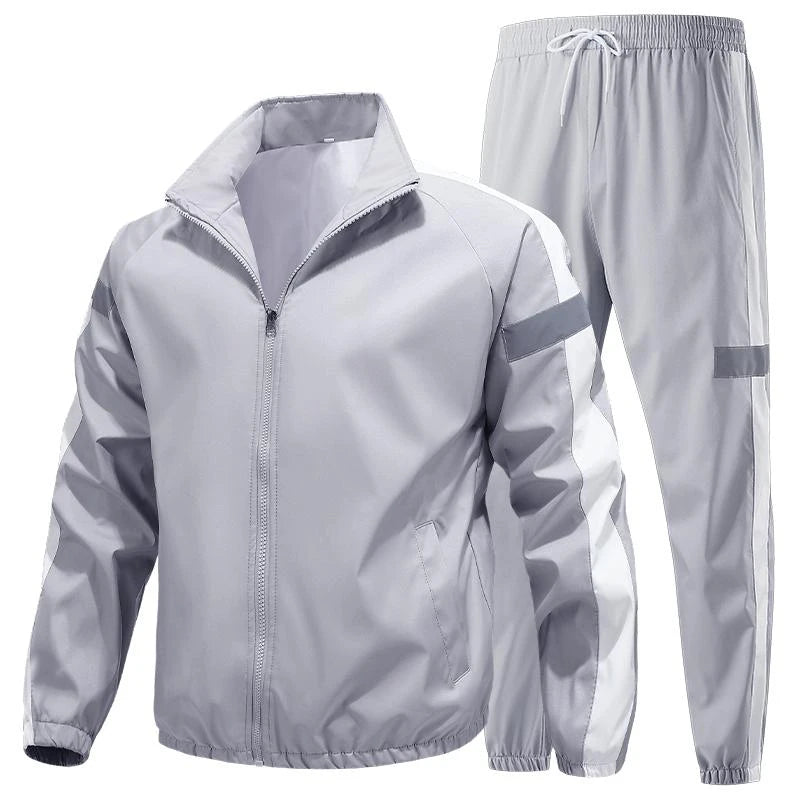 Mens Casual Sports Hooded Set