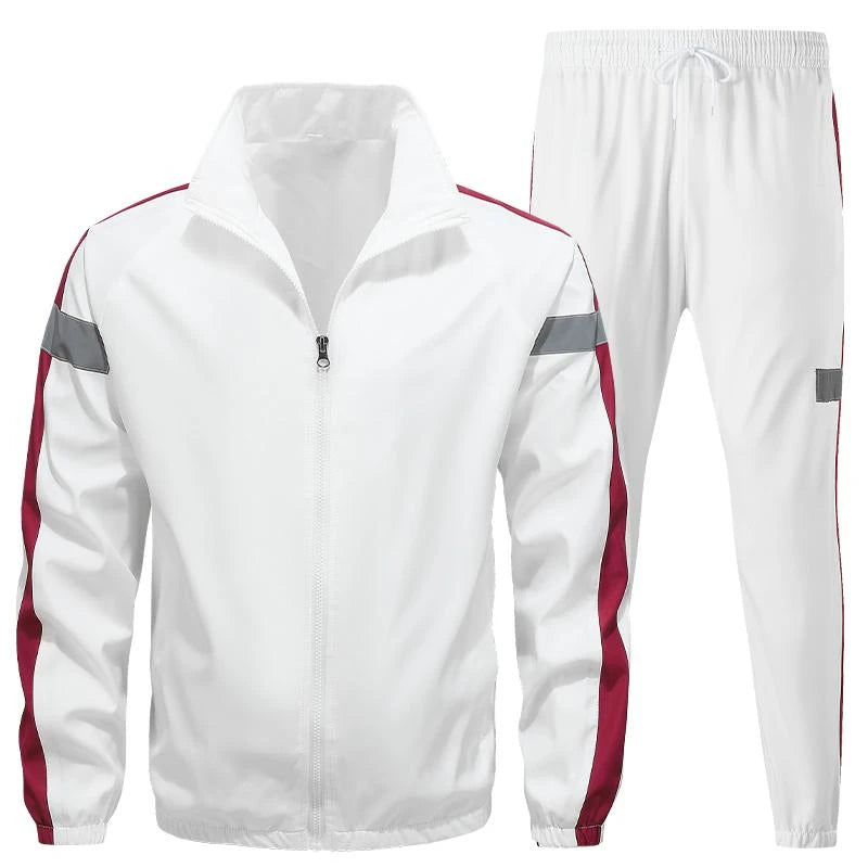 Mens Casual Sports Hooded Set