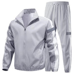 Mens Casual Sports Hooded Set