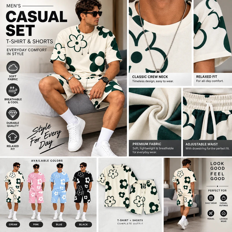Floral Print Summer Set