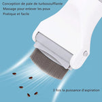 Electric Lice Comb with Filters