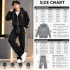 Mens Zip-Up Tracksuit Set
