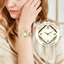 Load image into Gallery viewer, Retro Quartz Watch with Sparkling Rhinestones⌚
