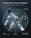 Compact Keychain Charging Cable