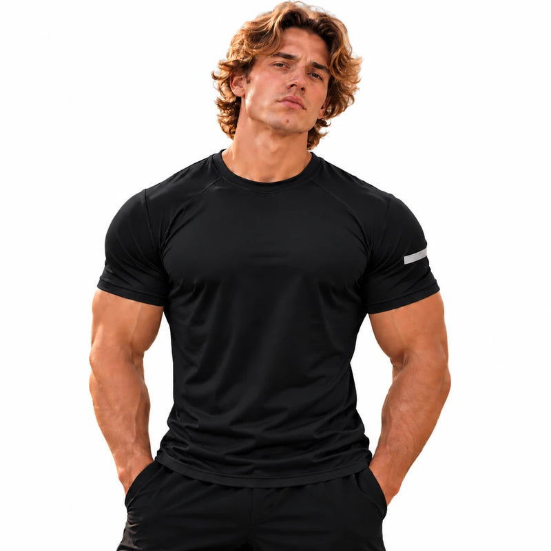 Athletic Slim Fit Crew Neck T-Shirt (Pack Of 5pcs)