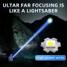 Load image into Gallery viewer, 🔥2-in-1 Strong Flashlight --Digital Display Of Power🔦
