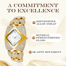 Load image into Gallery viewer, Retro Quartz Watch with Sparkling Rhinestones⌚
