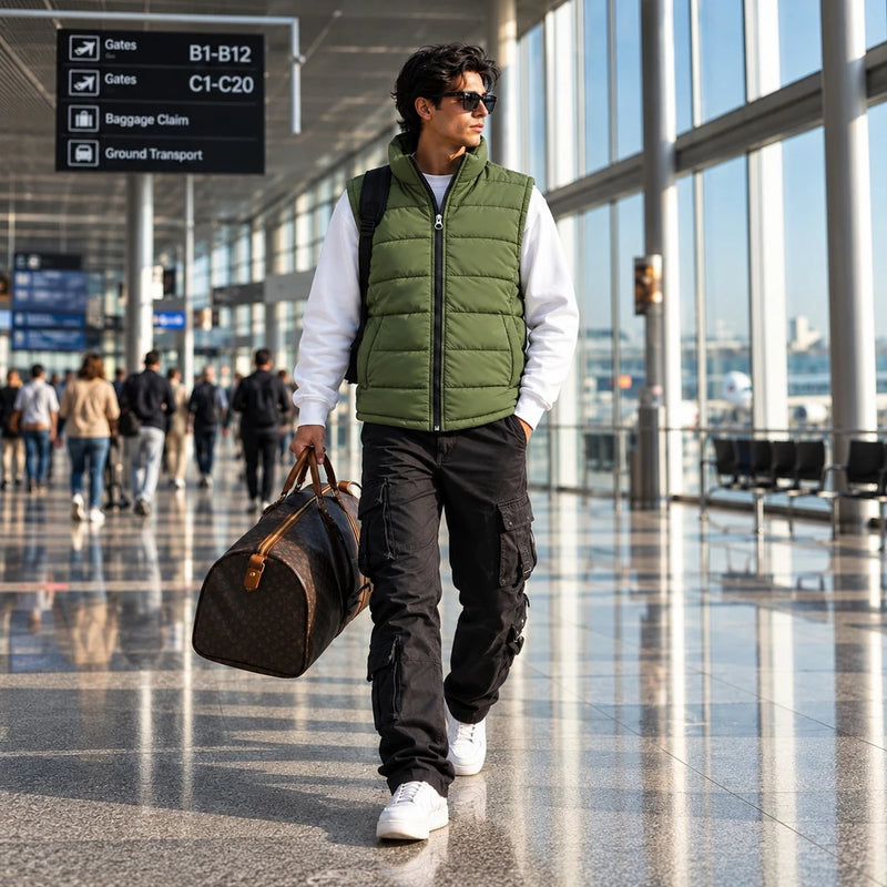 Quilted Puffer Vest