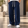 Relaxed Fit Wide-Leg Sweatpants