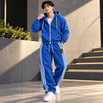 Mens Zip-Up Tracksuit Set