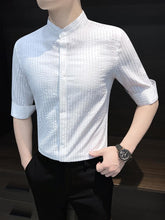 Load image into Gallery viewer, Celestia Ridge Mandarin Shirt
