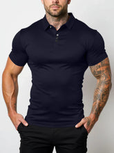 Load image into Gallery viewer, Veneto Classic: Wrinkle-Free Muscle Fit Polo Shirt
