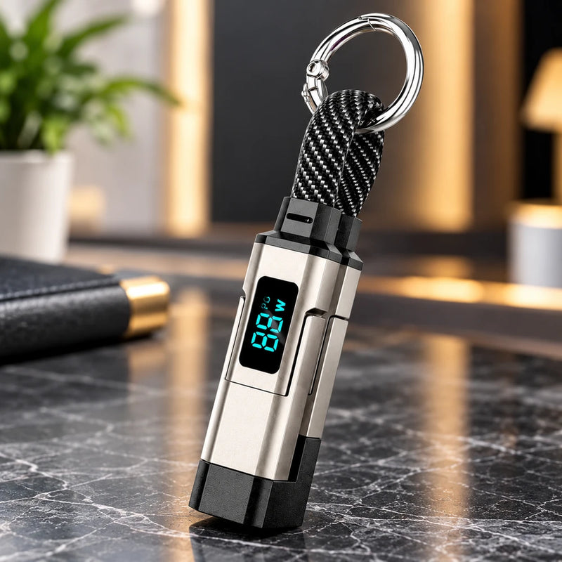 Compact Keychain Charging Cable