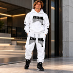 Men’s Premium Graphic Hoodie & Jogger Tracksuit Set