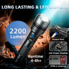 🔥2-in-1 Strong Flashlight --Digital Display Of Power🔦
