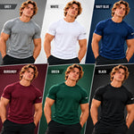 Athletic Slim Fit Crew Neck T-Shirt (Pack Of 5pcs)