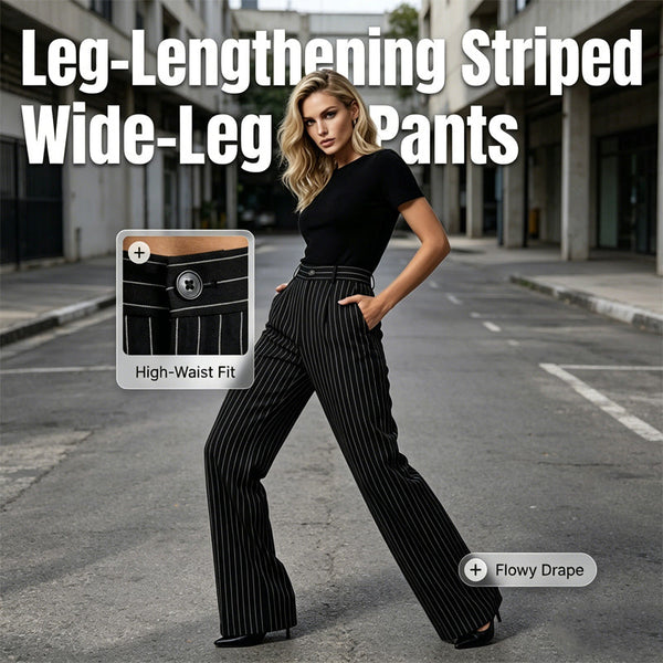 Classic Vertical Stripe Pants