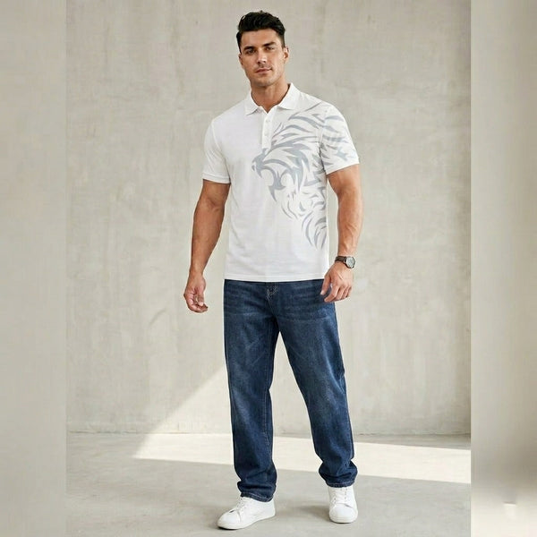 Summer Smart Polo Knit Shirt