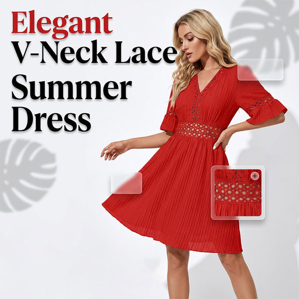 Breeze V-Neck Summer Dress