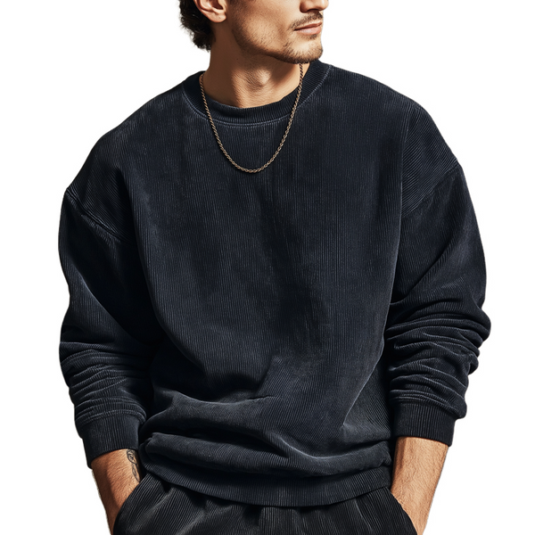 Corduroy Classic Crew Sweatshirt