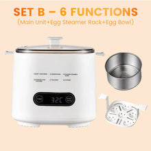 Load image into Gallery viewer, Mini Multi-Functional Egg Cooker Set with Smart Touch Panel
