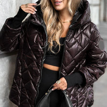 Load image into Gallery viewer, 🔥Warm and casual cotton hooded jacket for women
