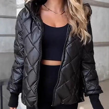 Load image into Gallery viewer, 🔥Warm and casual cotton hooded jacket for women
